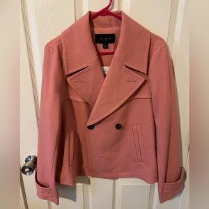 NWT Ann Taylor Factory Pink Blazer